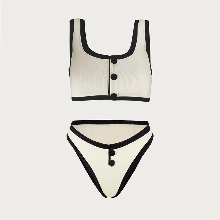 Bikini Grace con Bloques de Color