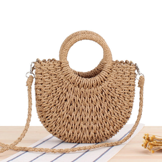 Bolso Tejido de Playa al Hombro