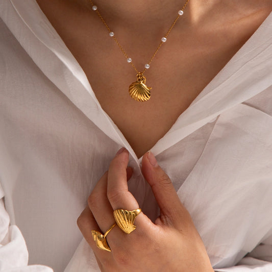 Collar de Conchas Marinas