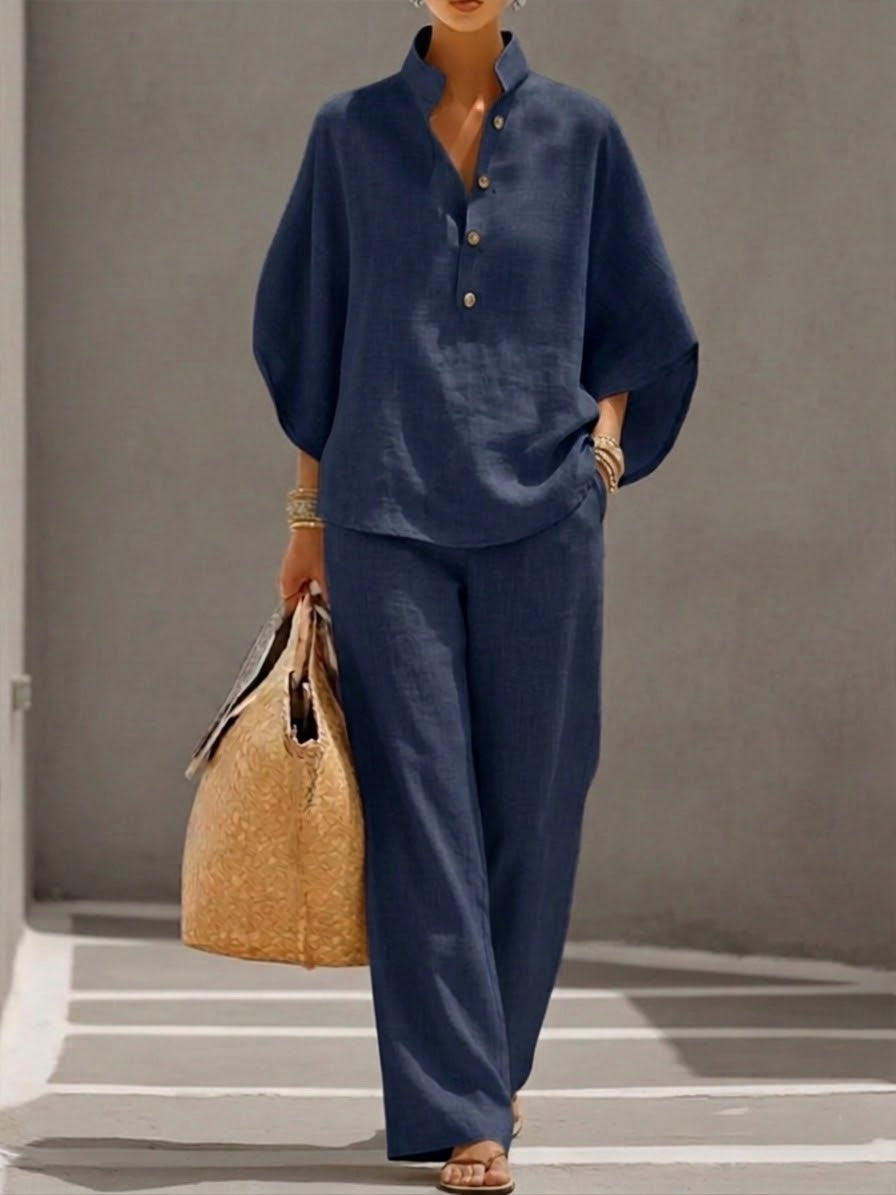 Ensemble Eszter Lissora — look total sable