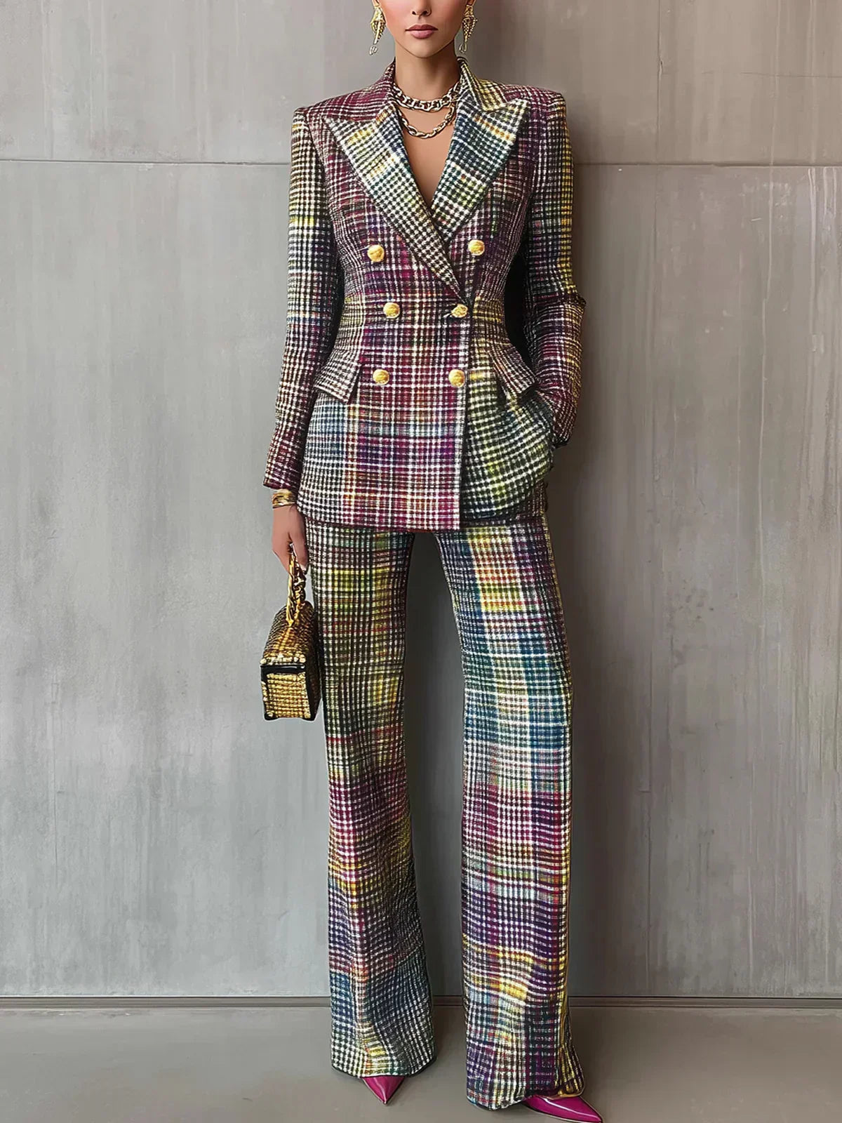 Tailleur luxe structuré Lissora — Hilary