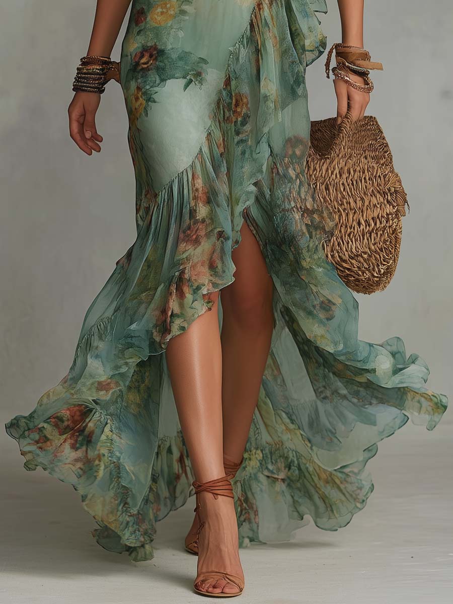 Robe Aurora Lissora — tombé fluide