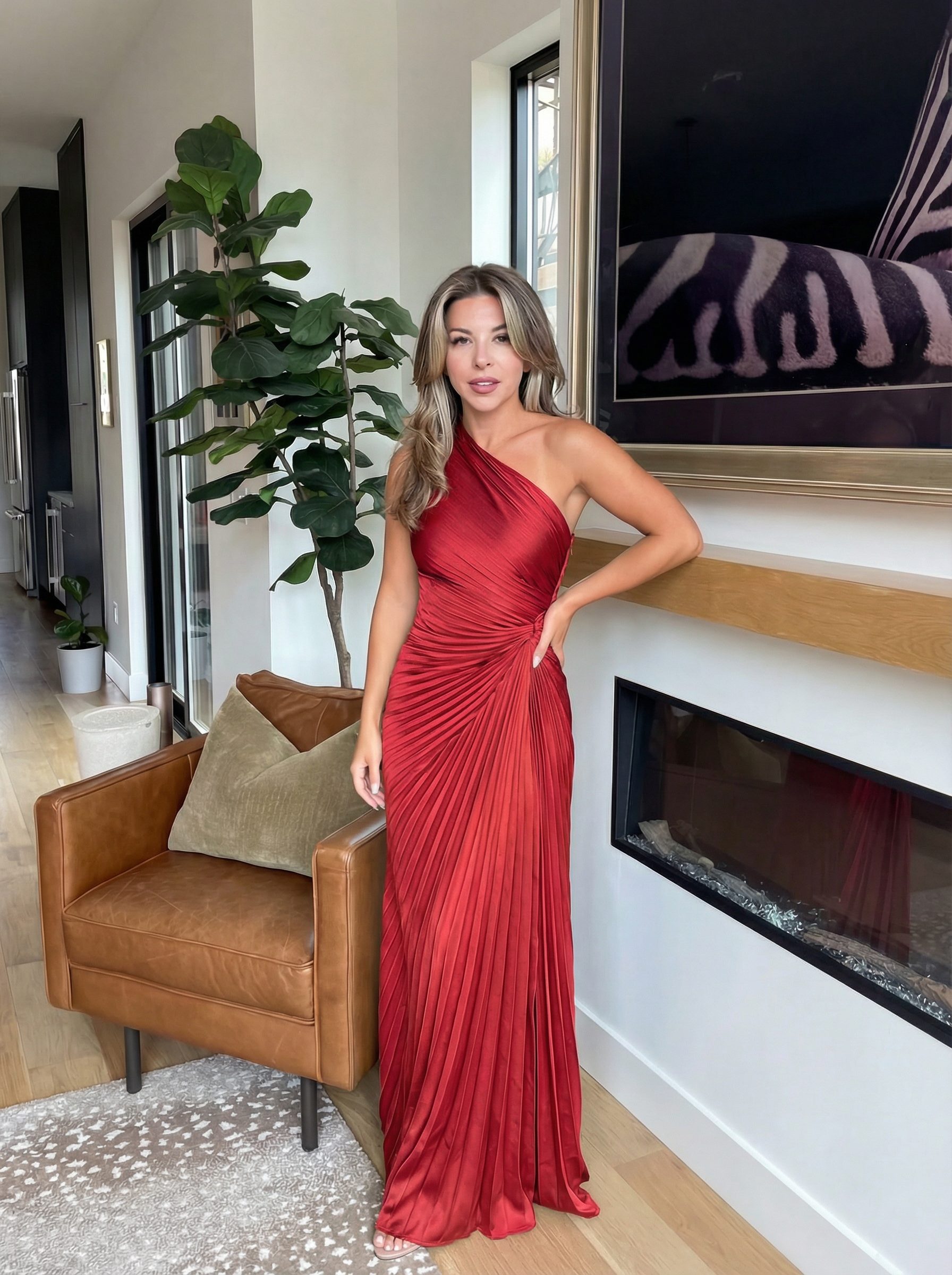Robe Aurélia Lissora — look soirée