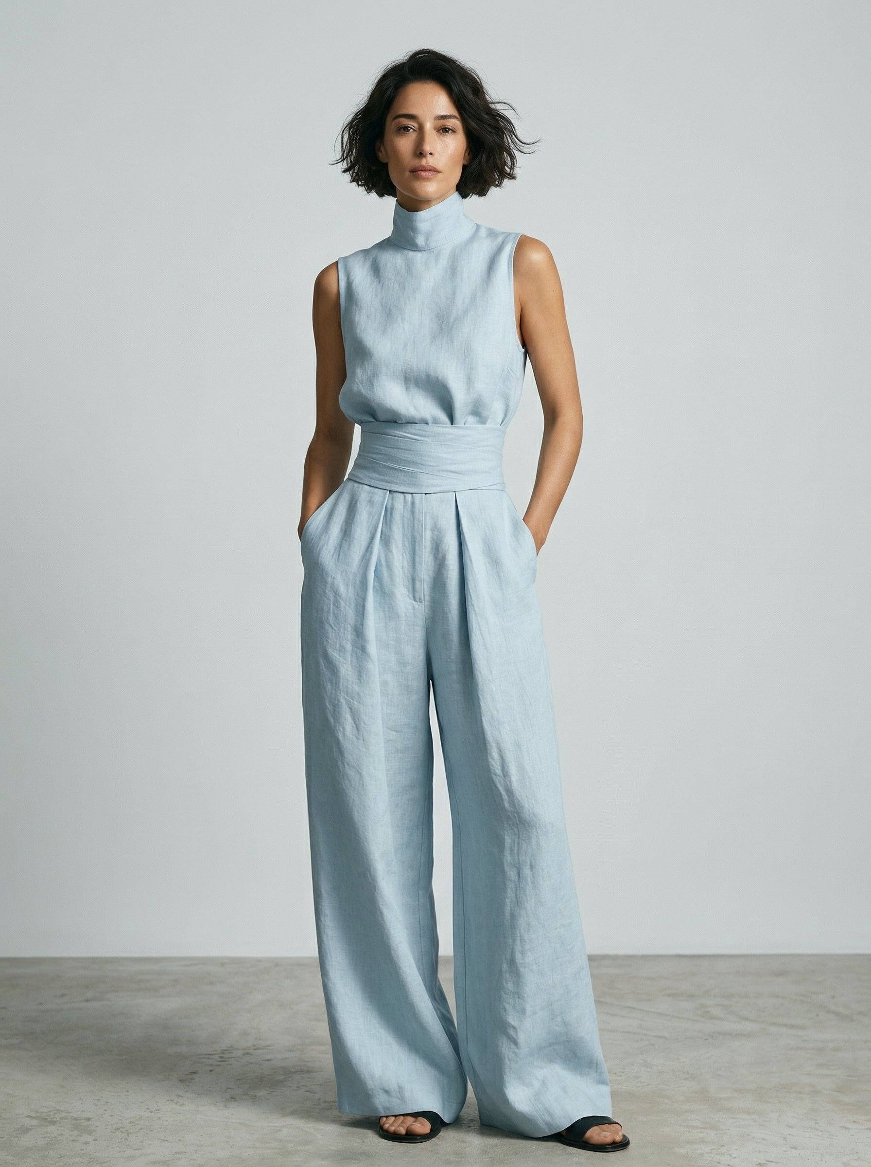 Ensemble Noémie Lissora — pantalon large