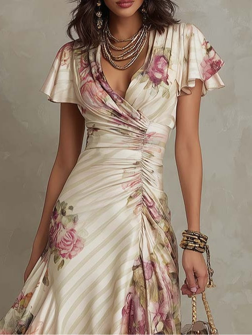 Robe Alba Lissora — coupe midi