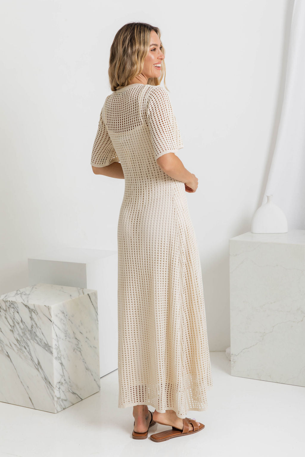 Robe Airlie Lissora — maille crochet