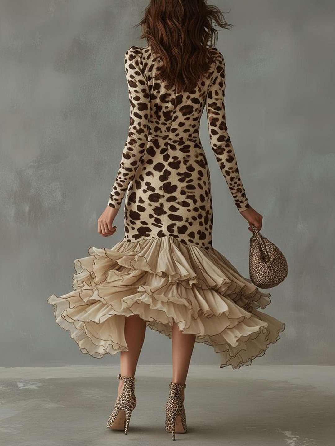 Robe Livia Lissora — décolleté plongeant