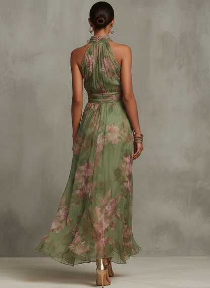 Robe Serena Lissora — col halter