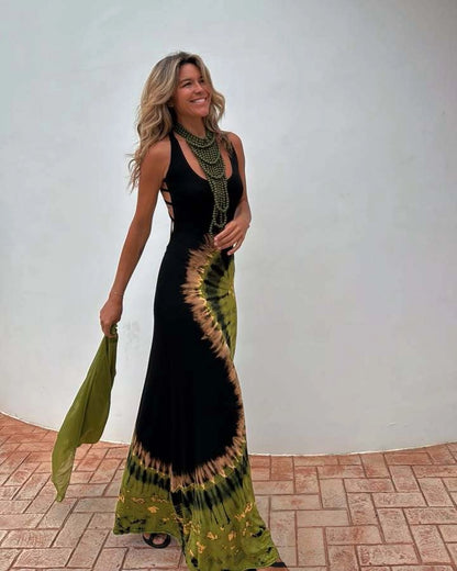 Vestido Largo con Espalda Descubierta
