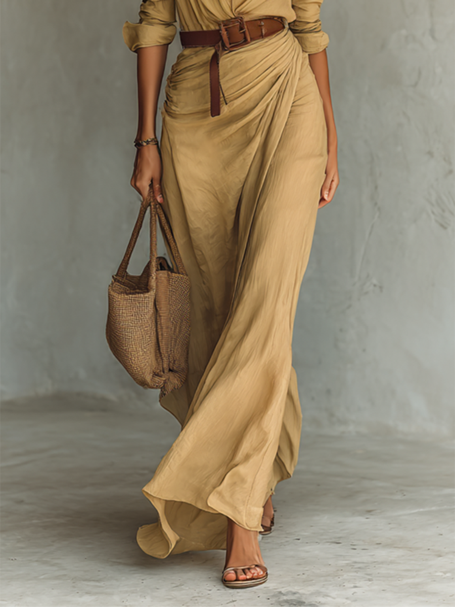 Robe Margot Lissora — ceinture taille