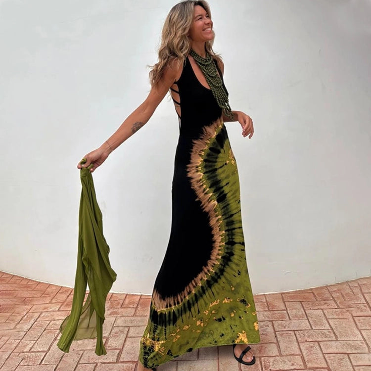 Vestido Largo con Espalda Descubierta