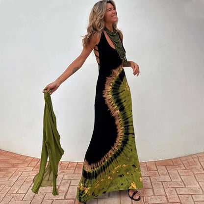 Vestido Largo con Espalda Descubierta