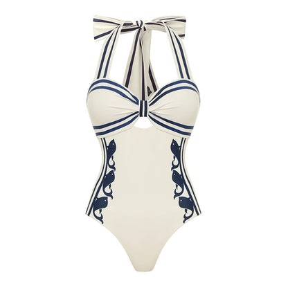 Bañador Azul Marino con Falda