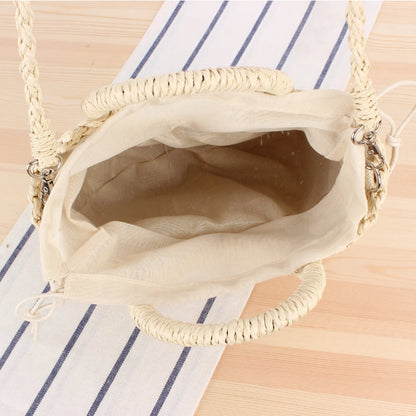 Bolso Tejido de Playa al Hombro