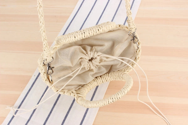 Bolso Tejido de Playa al Hombro