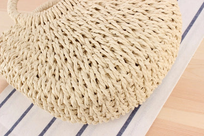 Bolso Tejido de Playa al Hombro