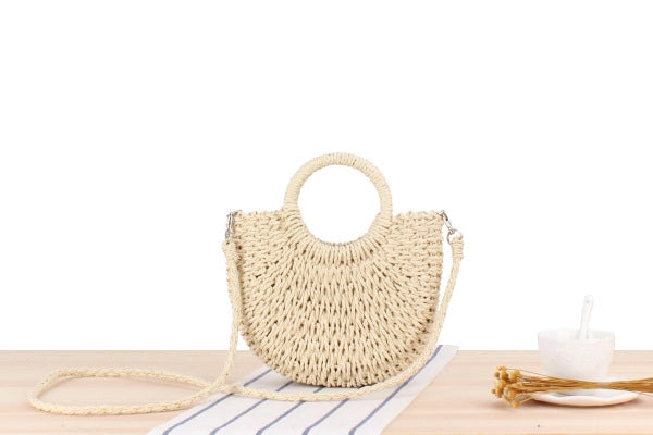 Bolso Tejido de Playa al Hombro
