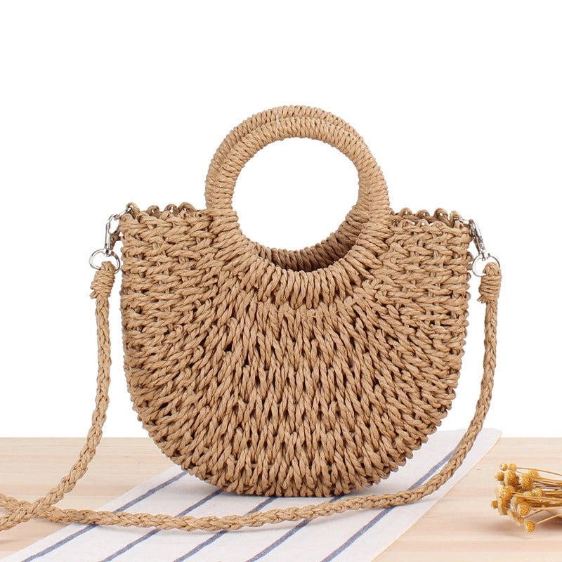 Bolso Tejido de Playa al Hombro