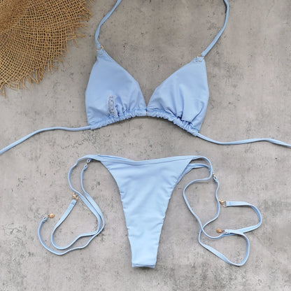 Bikini Sexy en Color Liso