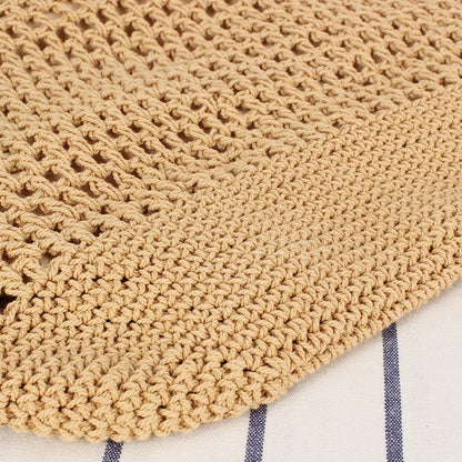 Bolso de Playa Tejido en Trenza