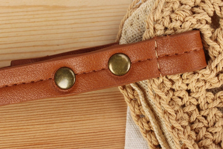 Bolso de Playa Tejido en Trenza