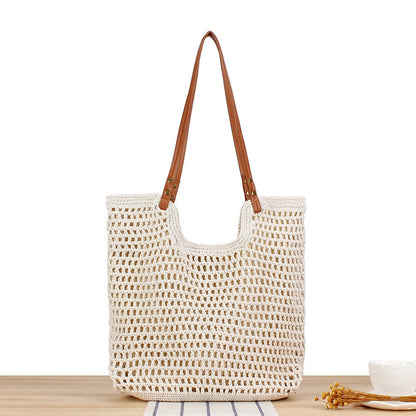Bolso de Playa Tejido en Trenza