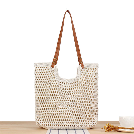 Bolso de Playa Tejido en Trenza