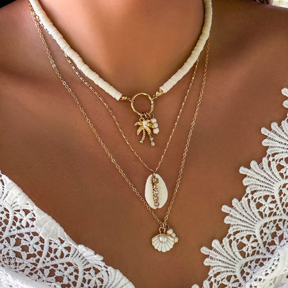 Collier Multirang de Coquillages