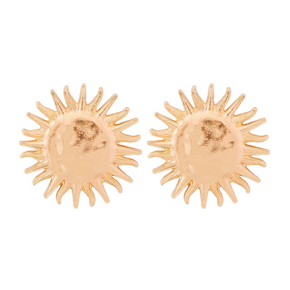 Collar de Girasol con Cuerda Trenzada
