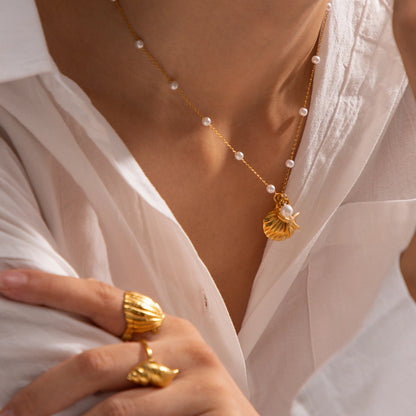 Collar de Conchas Marinas