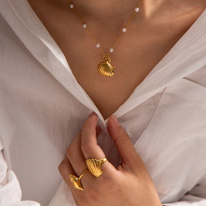 Collar de Conchas Marinas