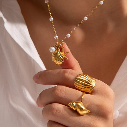 Collar de Conchas Marinas
