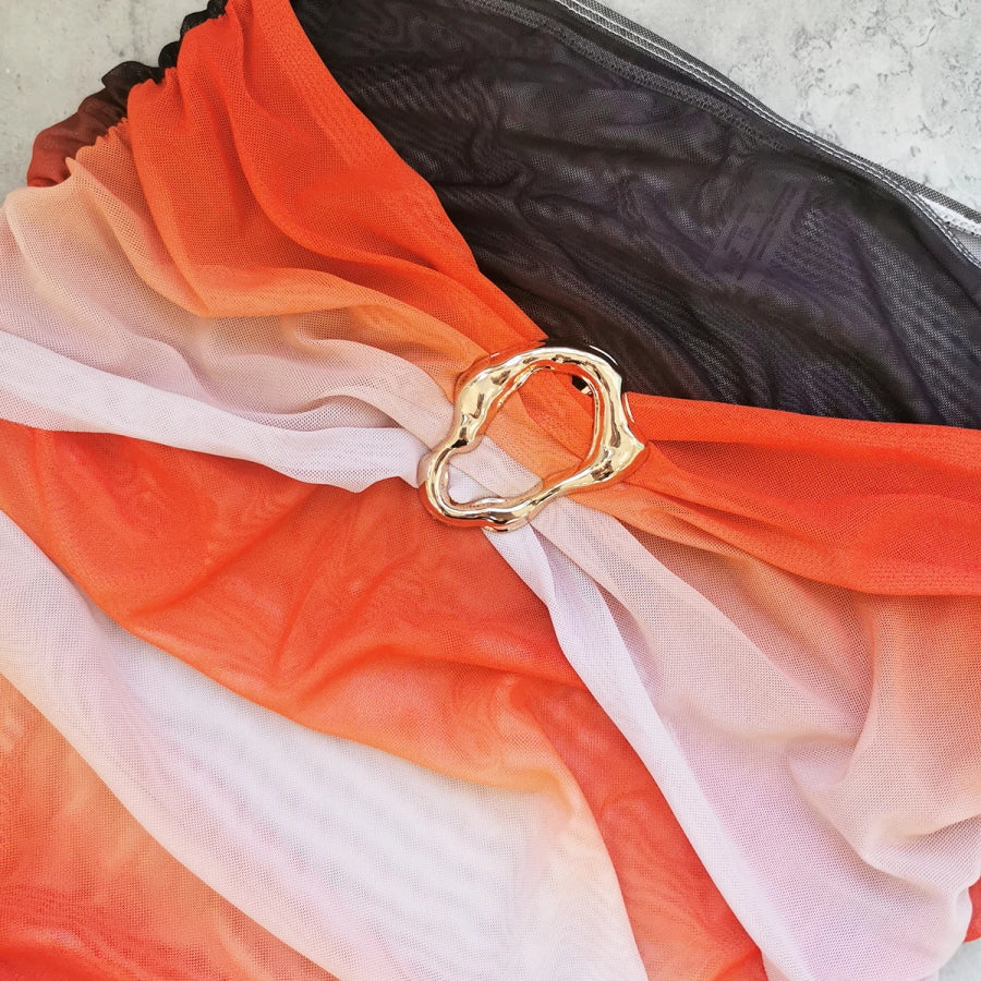 Conjunto Sexy con Estampado Degradado