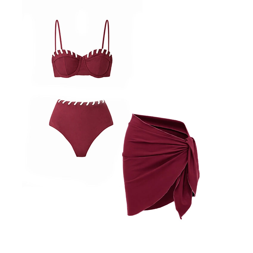 Conjunto de Baño Sexy en Color Liso