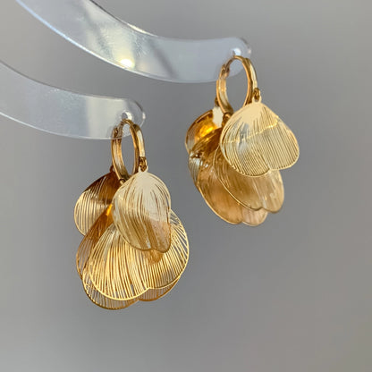 Pendientes con Forma de Hoja