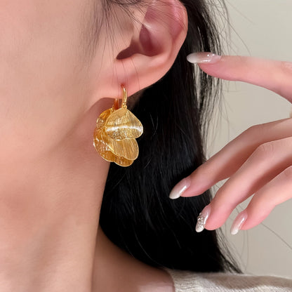 Pendientes con Forma de Hoja