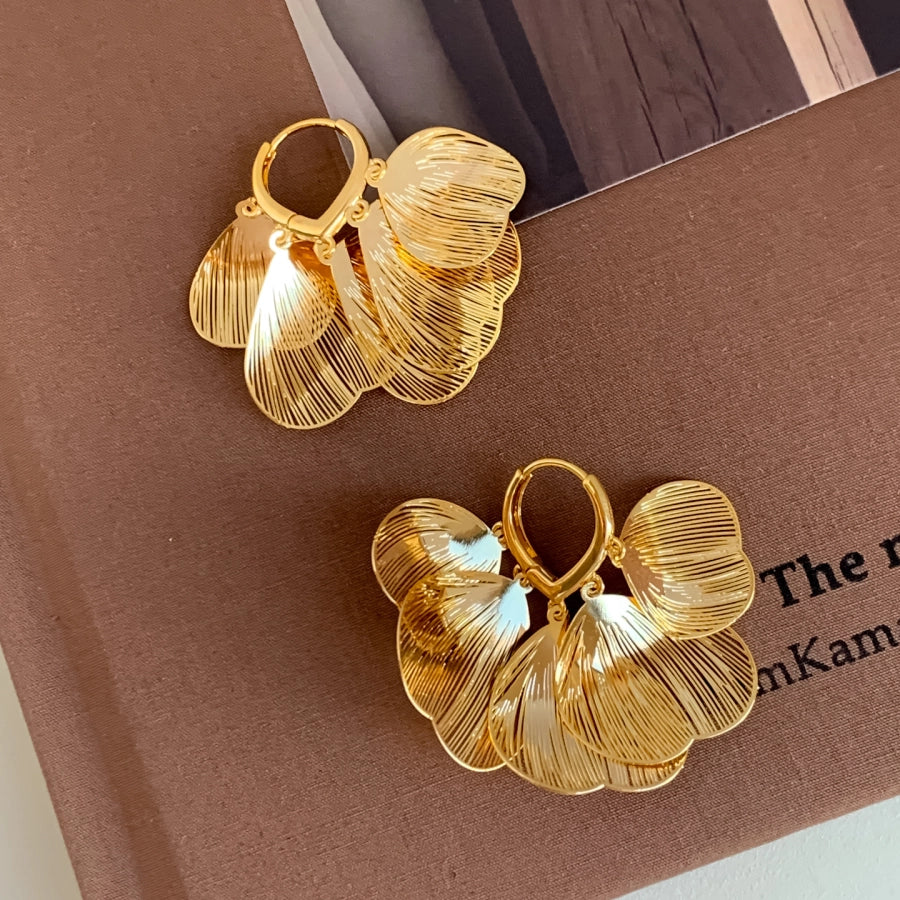 Pendientes con Forma de Hoja
