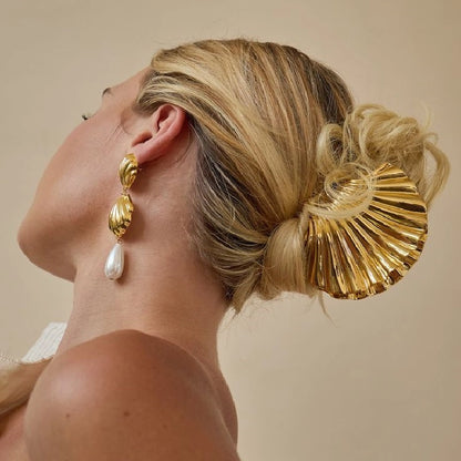 Pinza para el Cabello con Carcasa Metálica