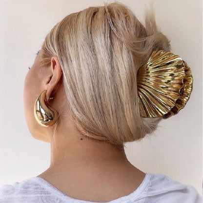 Pinza para el Cabello con Carcasa Metálica
