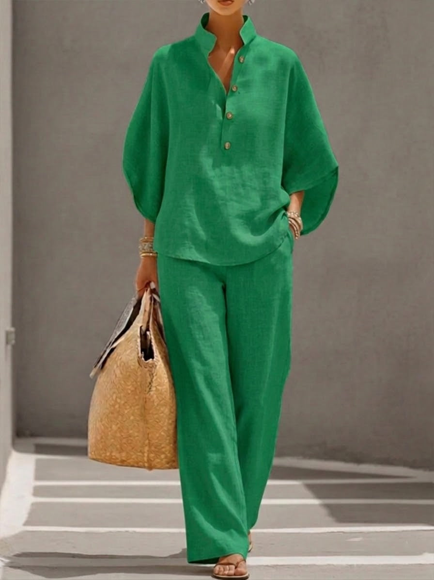 Ensemble Eszter Lissora — pantalon large